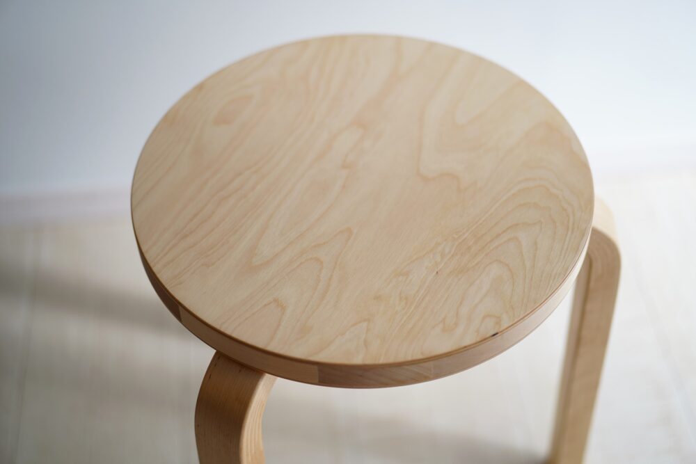 アアルト スツール60 オイルフィニッシュ後（aalto stool60）
