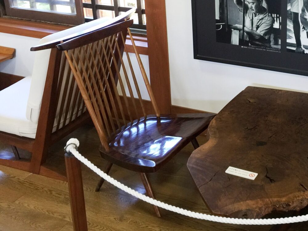 ジョージナカシマ　ヴィンテージ　ストレートバックチェア　2 ジョージナカシマ ヴィンテージ ストレートバックチェア 2